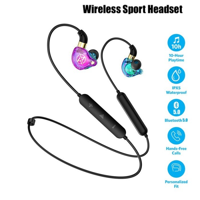 MAXI Super Bass BX-02 HiFi Stereo Bluetooth Sport Earphone Wireless