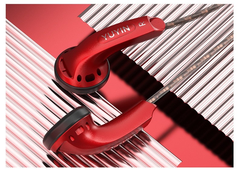 Yuyin Premium Quality Earbud HiFi Earphone Bass Headset Durable Cable