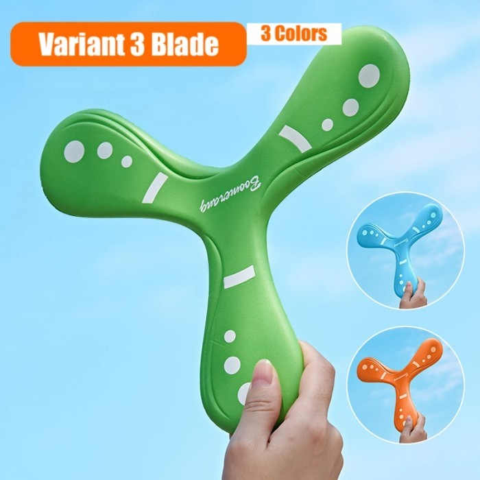 Boomerang Mainan Anak Edukatif Sport Fun Bahan Premium Soft EVA Foam