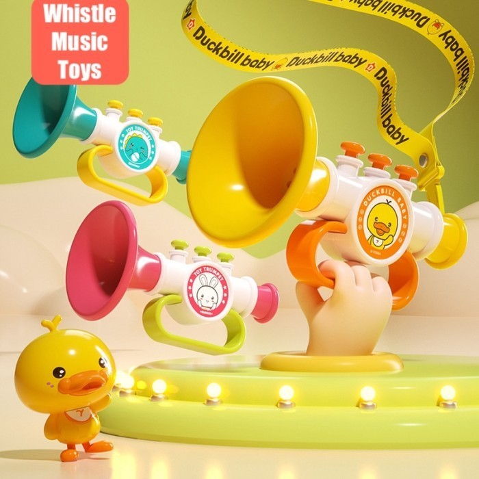 Mainan Peluit Toys Terompet Exercise Edukasi Mainan Alat Musik Anak Bayi Safe Bahan
