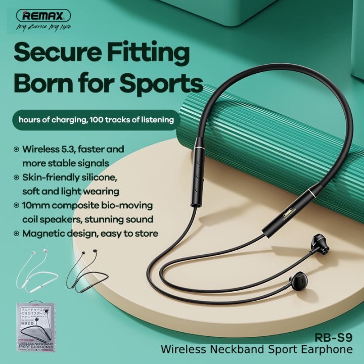 HiFi Bass Bluetooth Headset Remax Koyin Wireless Earphone Sport 5.3