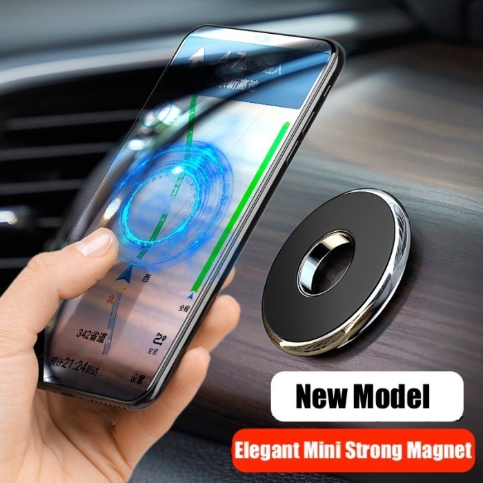 Metal Body Magnetic Car Phone Holder Hp Mobil Universal 360° Rotate