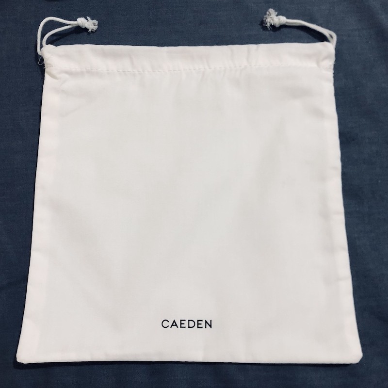 Storage Bag Caeden Headphone Pouch Canvas Tas Bahan Halus Premium
