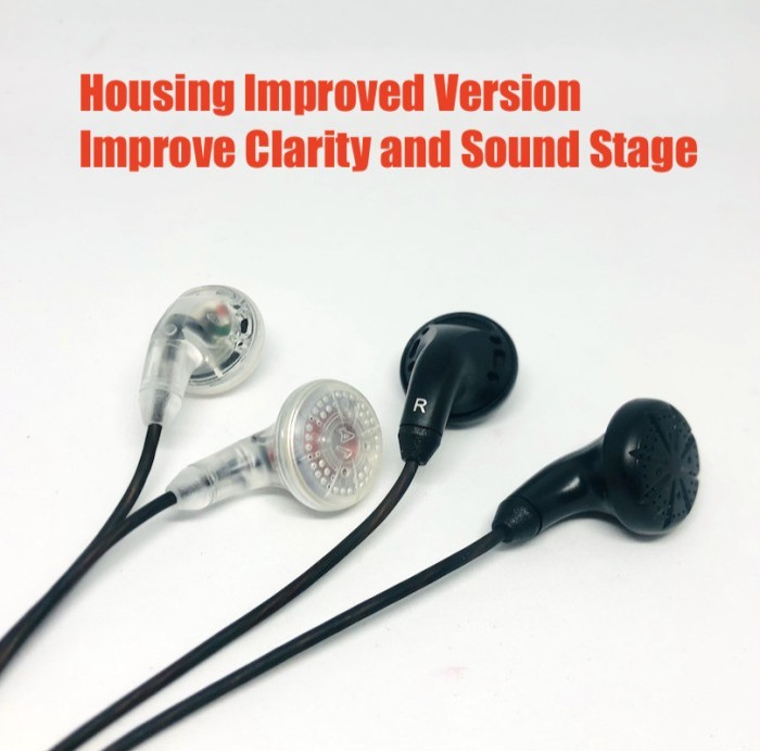 New Custom Super Bass Earphone Improved Version HiFi Headset With Mic