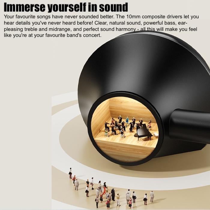 HiFi Bass Bluetooth Headset Remax Koyin Wireless Earphone Sport 5.3