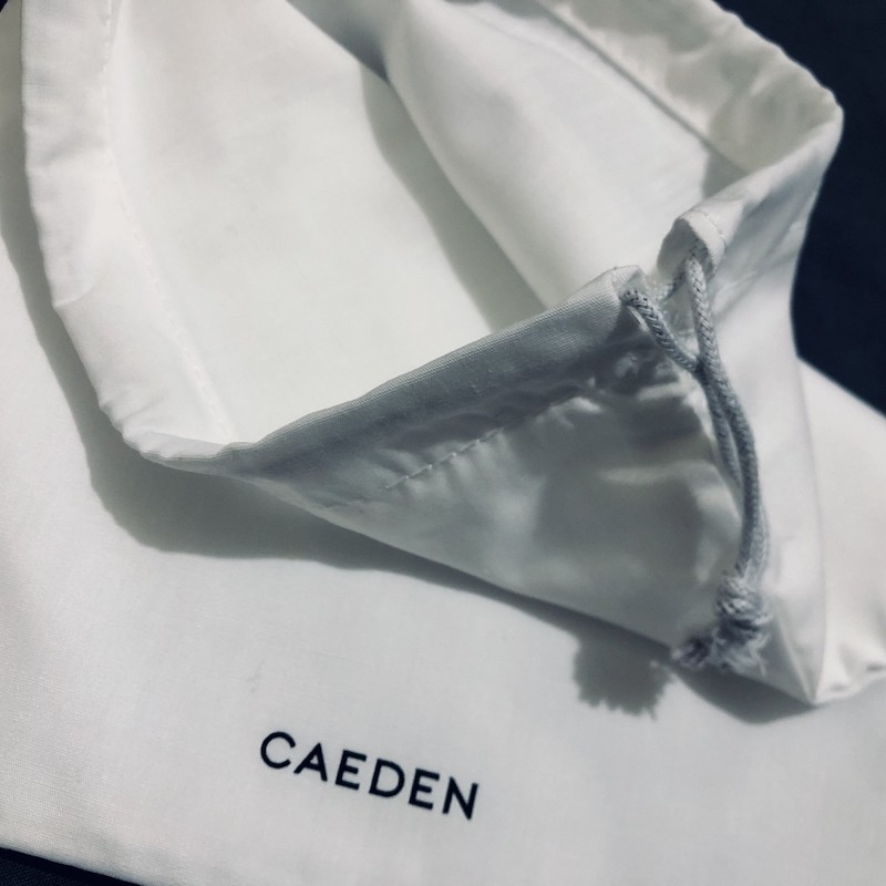 Storage Bag Caeden Headphone Pouch Canvas Tas Bahan Halus Premium