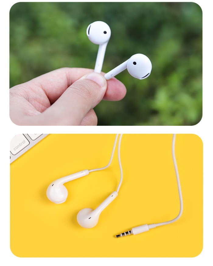Gionee Super Bass Headset Ergonomic Half In Ear Earphone With Mic