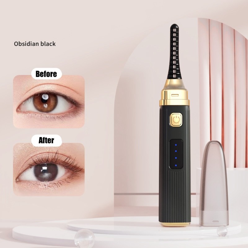 Penjepit Bulu Mata Elektrik Tahan Lama Curl Curling Pen Dry Eye Lash Curler