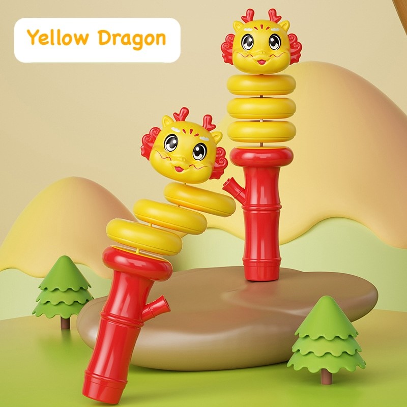 Creative Whistle Mainan Anak Peluit 3D Shape Balance Game 360° Rotate Rattle Goyang