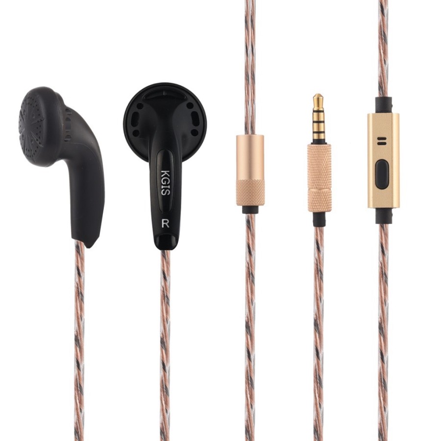 KGIS K2 HiFi Headset Great Bass Vocal Earphone With Mic Game Smule
