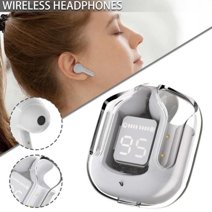 Ultrapods Max TWS Headset Bluetooth 5.3 Wireless Earphone HiFi Sound