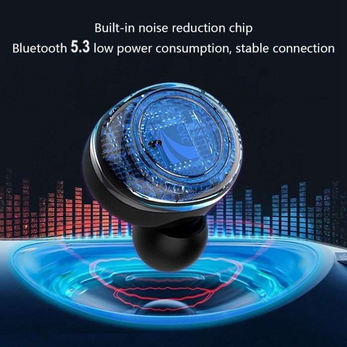 Upgrade TWS Y50 Headset Bluetooth 5.3 Wireless Earphone Bass Earbuds