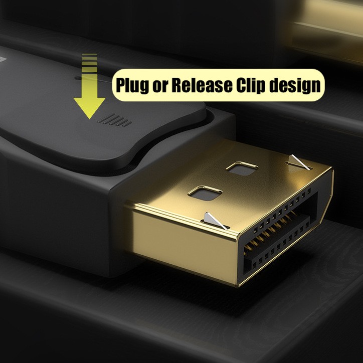 Kabel Display Port to Display Port Cable DP to DP 4K Resolution 1.8 m - 8K Upgrade