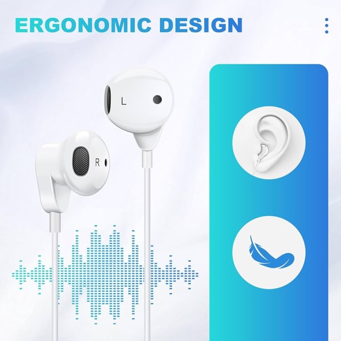 Earpods Classical HiFi Headset Bass Earphone Excellent Sound Quality