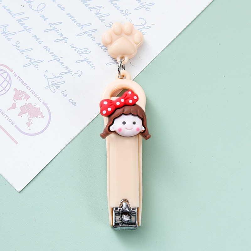 Cute Cartoon Gunting Kuku Dgn Liontin Kids Nail Clipper Sanrio High Quality