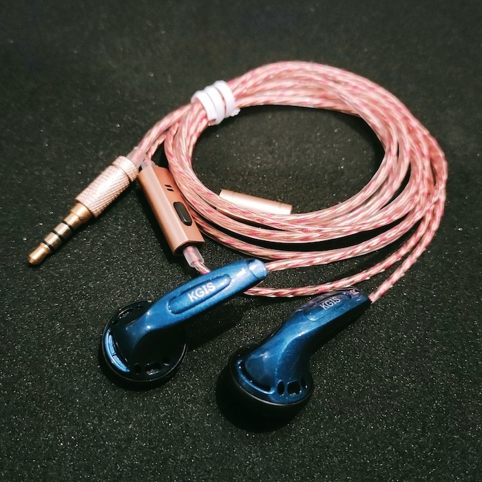 KGIS K2 HiFi Headset Great Bass Vocal Earphone With Mic Game Smule 