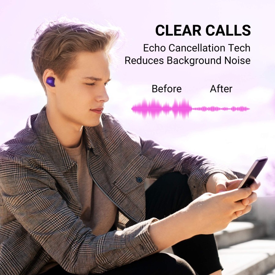 HiFi Bluetooth Headset TCL SOCL500 TWS Earbuds Wireless Earphone