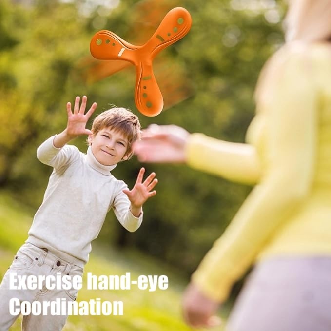 Boomerang Mainan Anak Edukatif Sport Fun Bahan Premium Soft EVA Foam