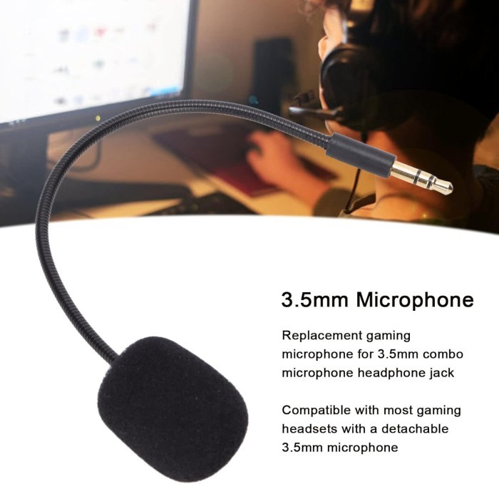 Gaming Headphone Microphone Hyperx Cloud 2 Alpha Blackshark G733 3.5mm Universal 