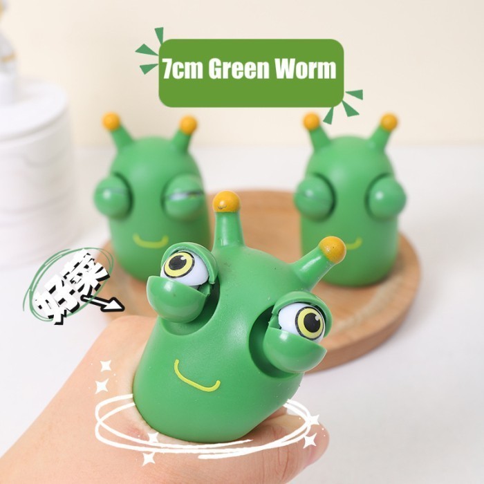 Squishy Funny Fidget Toys Penghilang Stres Mainan Remas Mata Keluar 