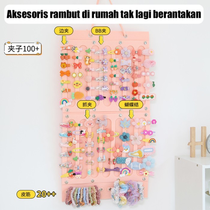 Organizer Jepitan Rambut Anak Aksesoris Rambut Storage Glasses Watch