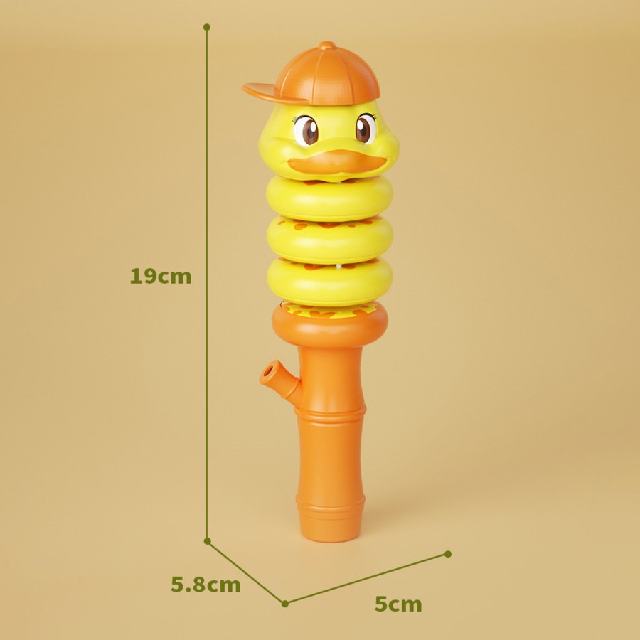 Creative Whistle Mainan Anak Peluit 3D Shape Balance Game 360° Rotate Rattle Goyang
