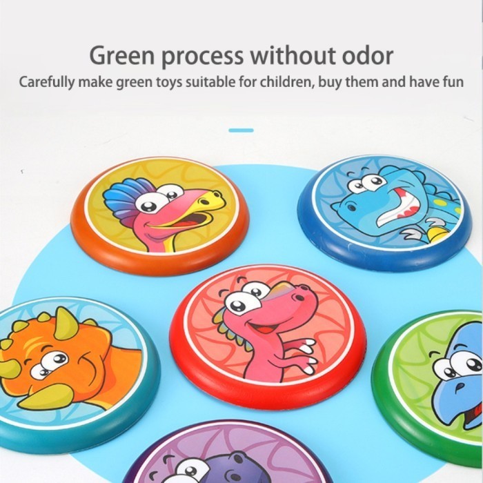 Soft Frisbee Mainan Anak Piring Lempar Flying Disc Outdoor Sport Game