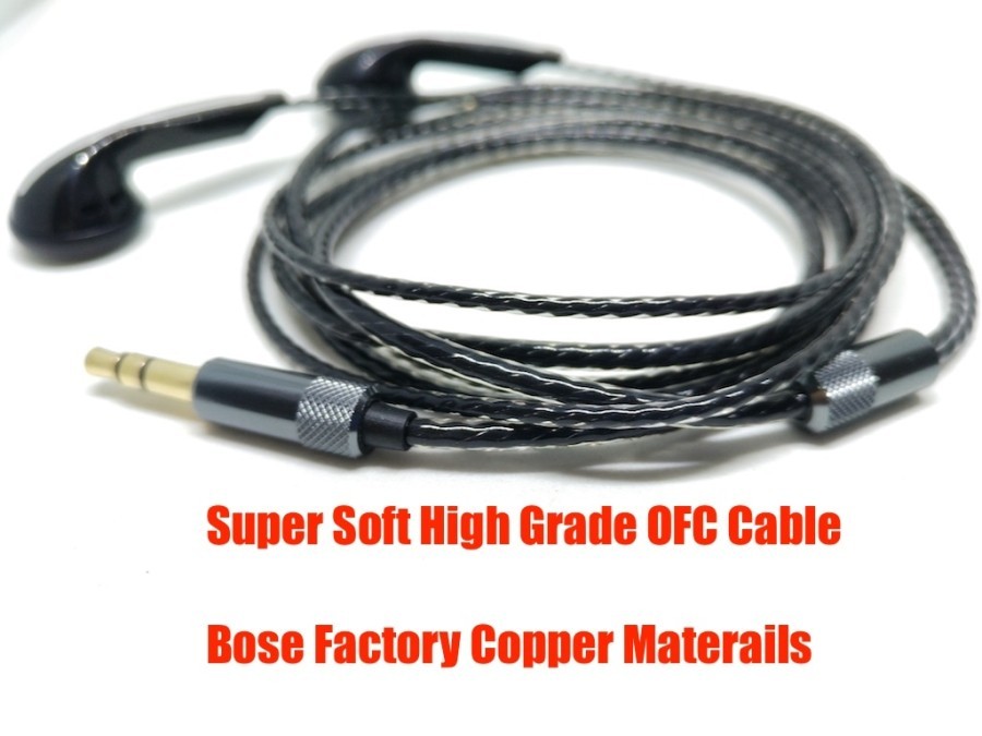MAXI PO44 Earbud HiFi Premium Headset Custom Earphone Hard Rock Bass - Non Mic
