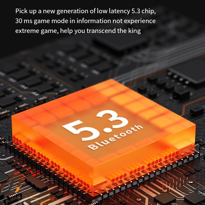 K20 HiFi Bass TWS Headset Bluetooth 5.3 Sport Earphone Wireless