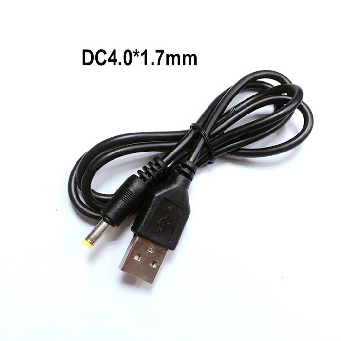 DC Power Adapter Cable Kabel USB to DC4.0 1.7mm PSP Router Electric