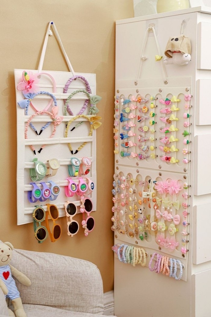 Organizer Jepitan Rambut Anak Aksesoris Rambut Storage Glasses Watch