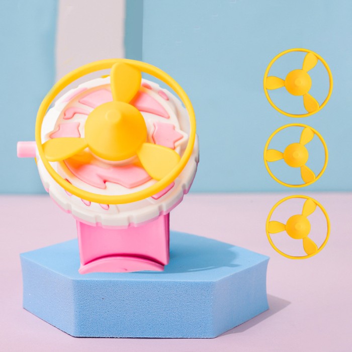 Wrist Band Mainan Gasing Putar Spinning Flying Disk Clap Gelang Mainan Jam Gasing Terbang