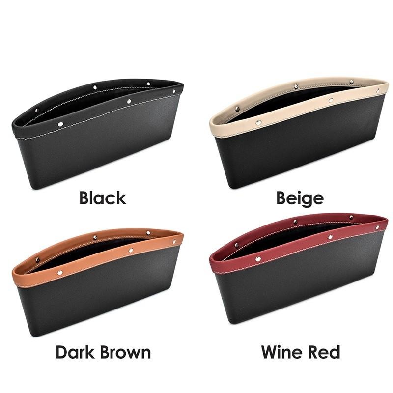 Car Seat Gap Organizer Mobil Jok Selipan Sekat Storage Box Bahan PU No Deformasi