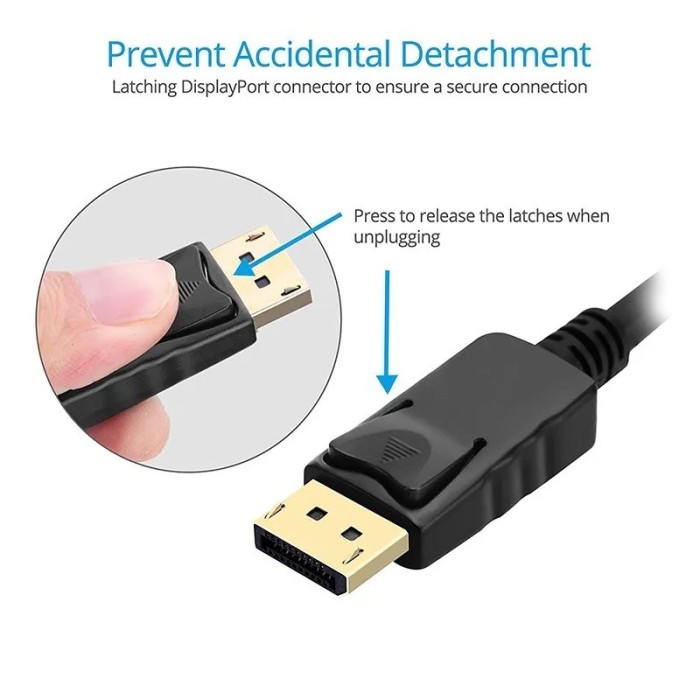 Adaptor Display Port To HDMI Converter DP To VGA DP to HDMI - DP To HDMI
