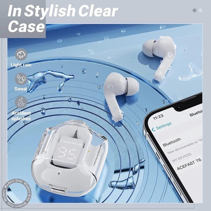 Ultrapods Max TWS Headset Bluetooth 5.3 Wireless Earphone HiFi Sound
