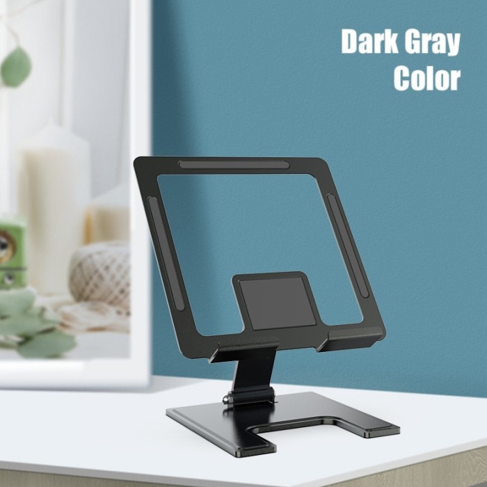 Full Metal Holder Tablet Stand Foldable iPad Holder Adjustable Super Stable