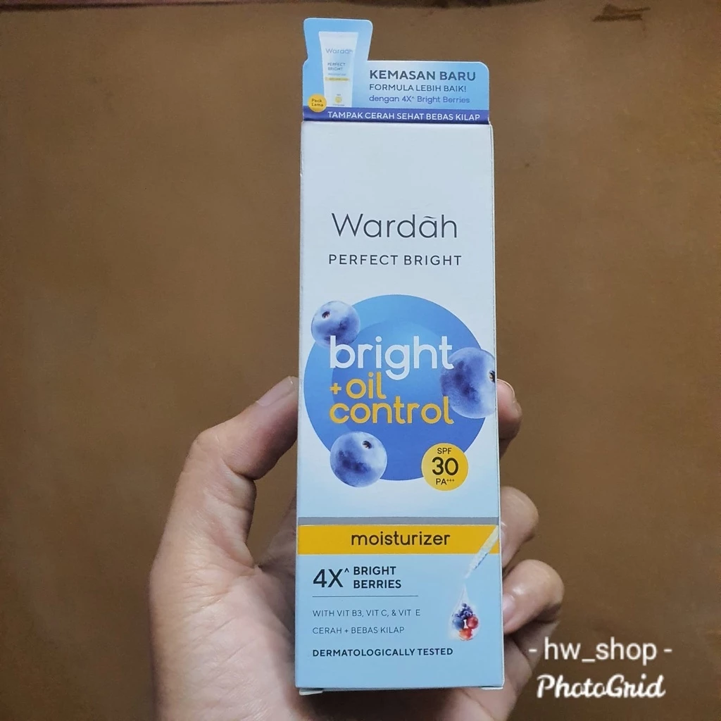 Wardah perfect bright lightening moisturizer