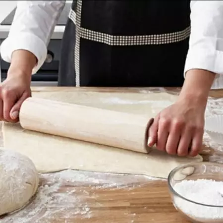 Gilingan Adonan Kayu . Rolling Pin