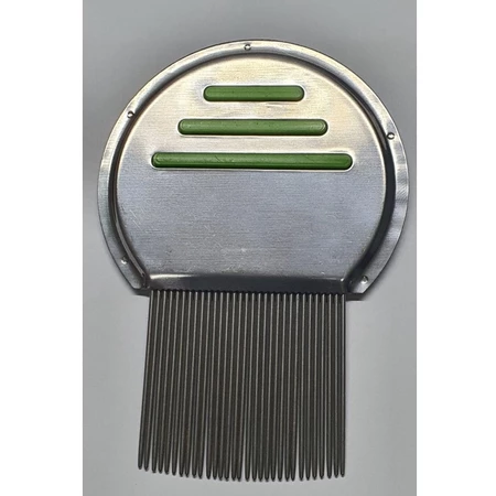 Sisir kutu ketombe metal . Nit Lice Comb . Sisir Serit . Sisir Rambut