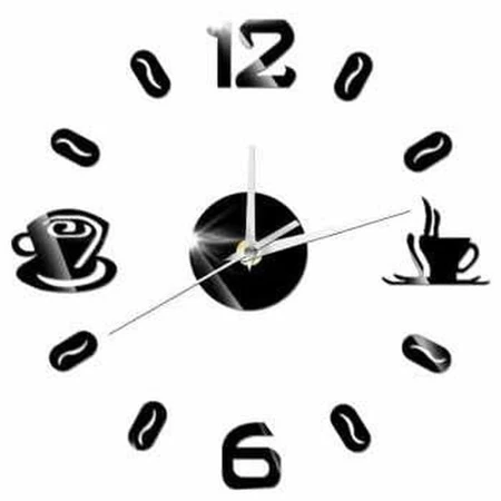 Jam Dinding DIY Bentuk Coffee