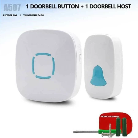 Bel Rumah Wireless Waterproof 36 nada - A507