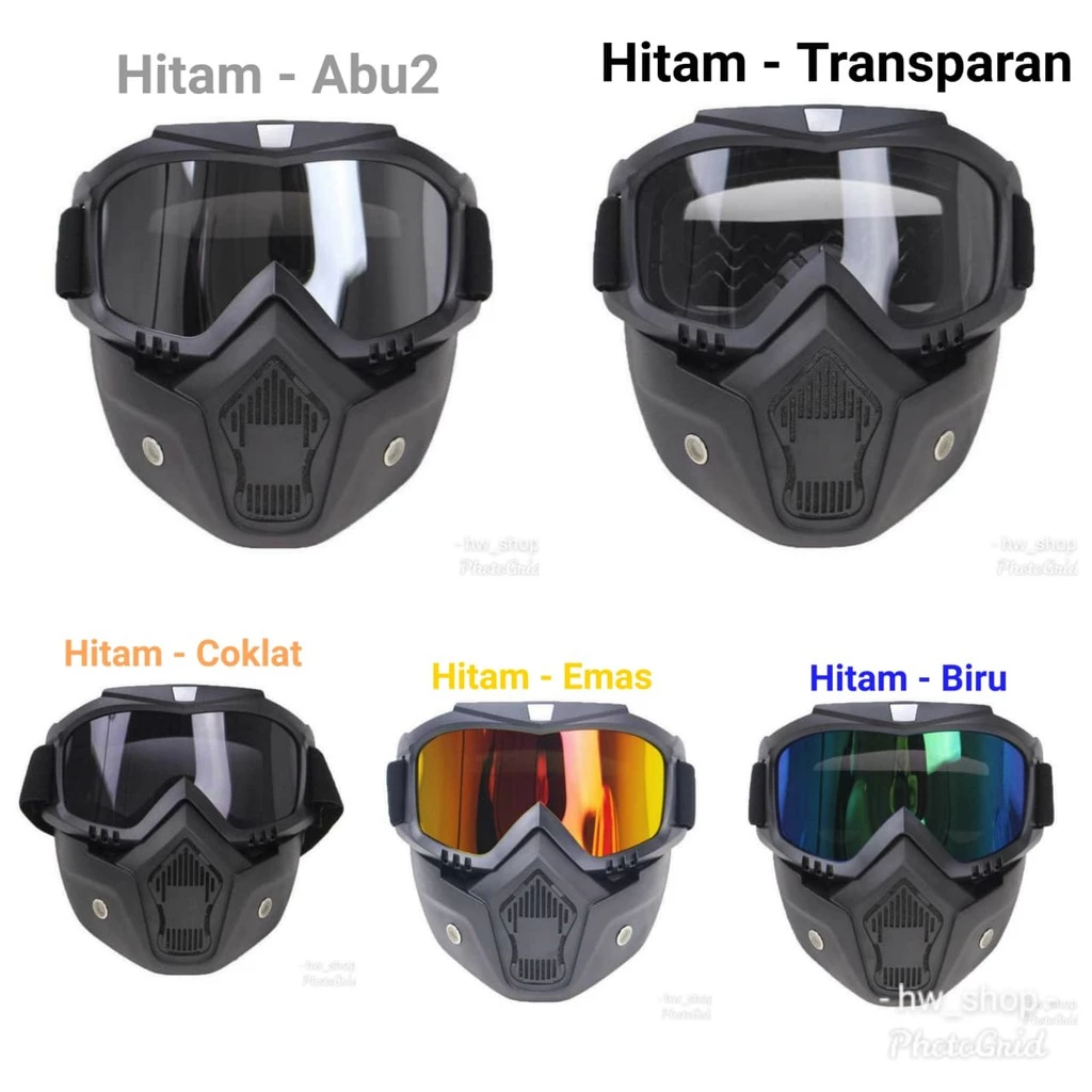 Kacamata Motor Goggle Mask