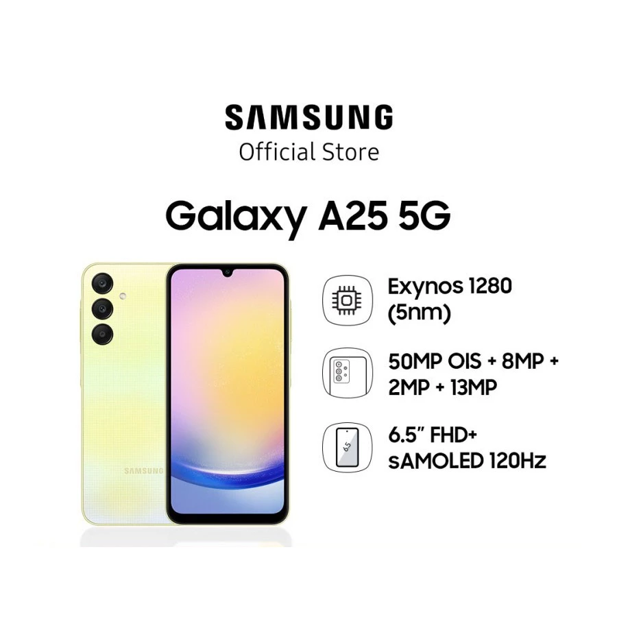 Samsung Galaxy A25 5G | 128Gb 256Gb Garansi Resmi SEIN