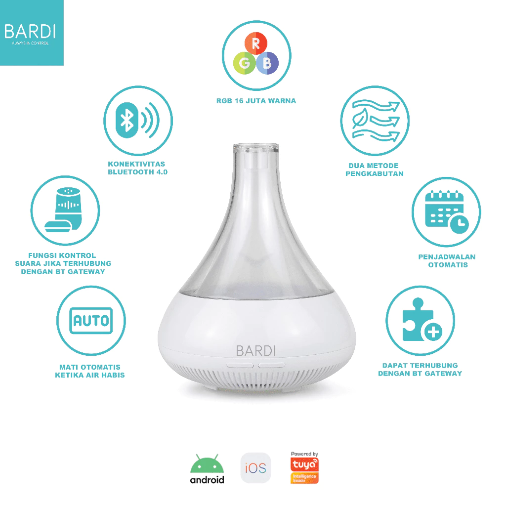 BARDI Smart Aroma Diffuser Bluetooth