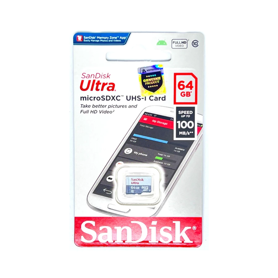 Sandisk Memory Card MicroSD All Variant Original Ultra Class 10