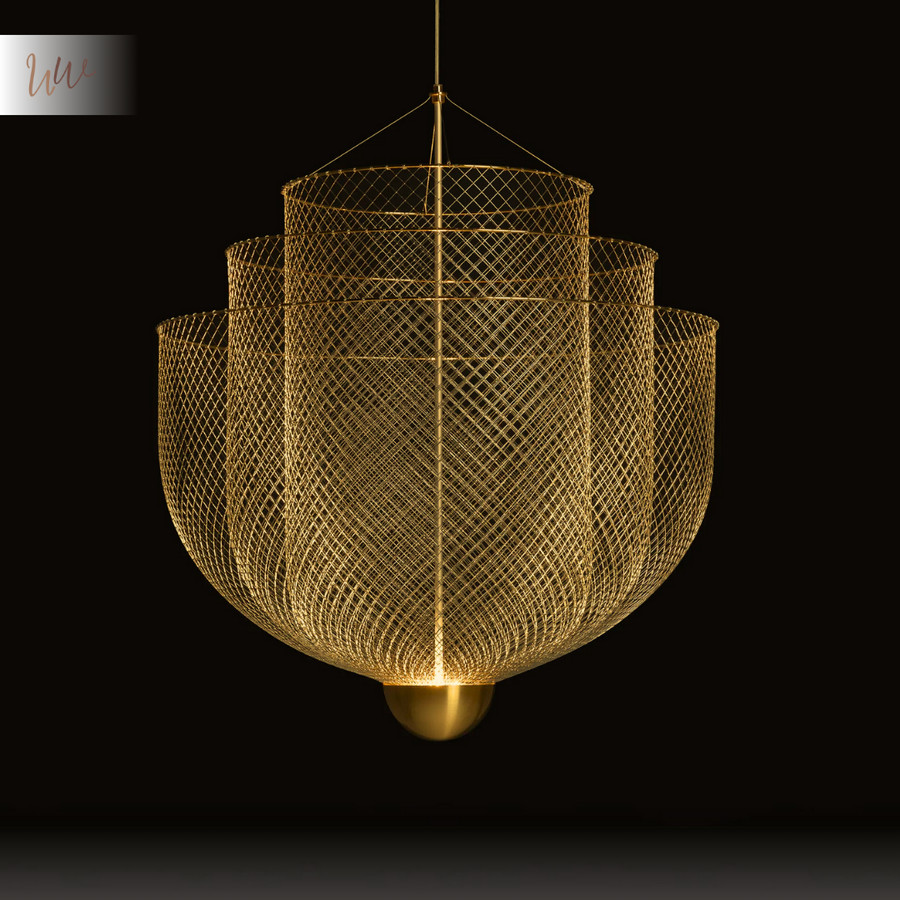 Meshmatics Chandelier Modern | Lampu Gantung Meja Makan Ruang Tamu