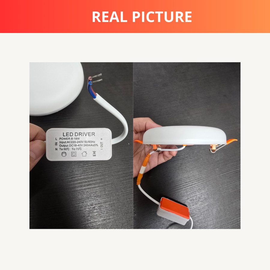 Downlight LED Adjustable | Lampu Tanam Plafon | Lampu Langit-Langit | Lampu Sorot