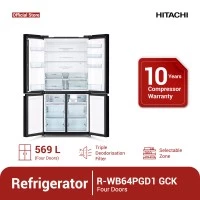 Kulkas HITACHI RWB640PGD1GCK 569 Liter Inverter RWB640PGD1GCK