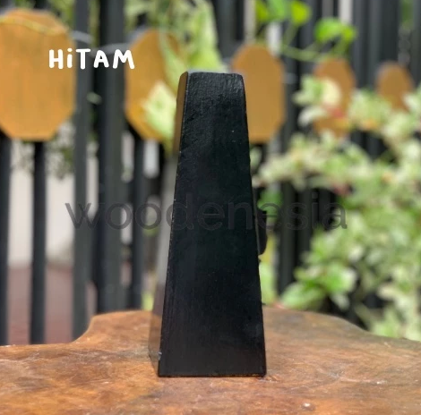 Woodenesia Kaki Kotak Piramid Kayu Kursi Sofa 10cm S/D 20cm