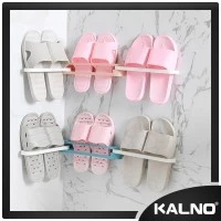 Rak Sandal Dinding Gantung Tempel Lipat 3in1 Holder Tempat Sepatu